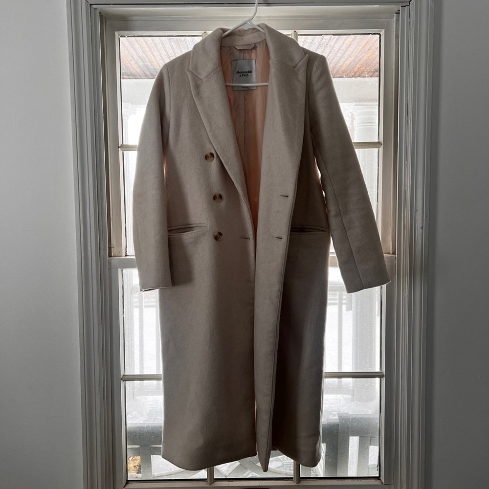 Abercrombie & Fitch Double-Breasted Coat